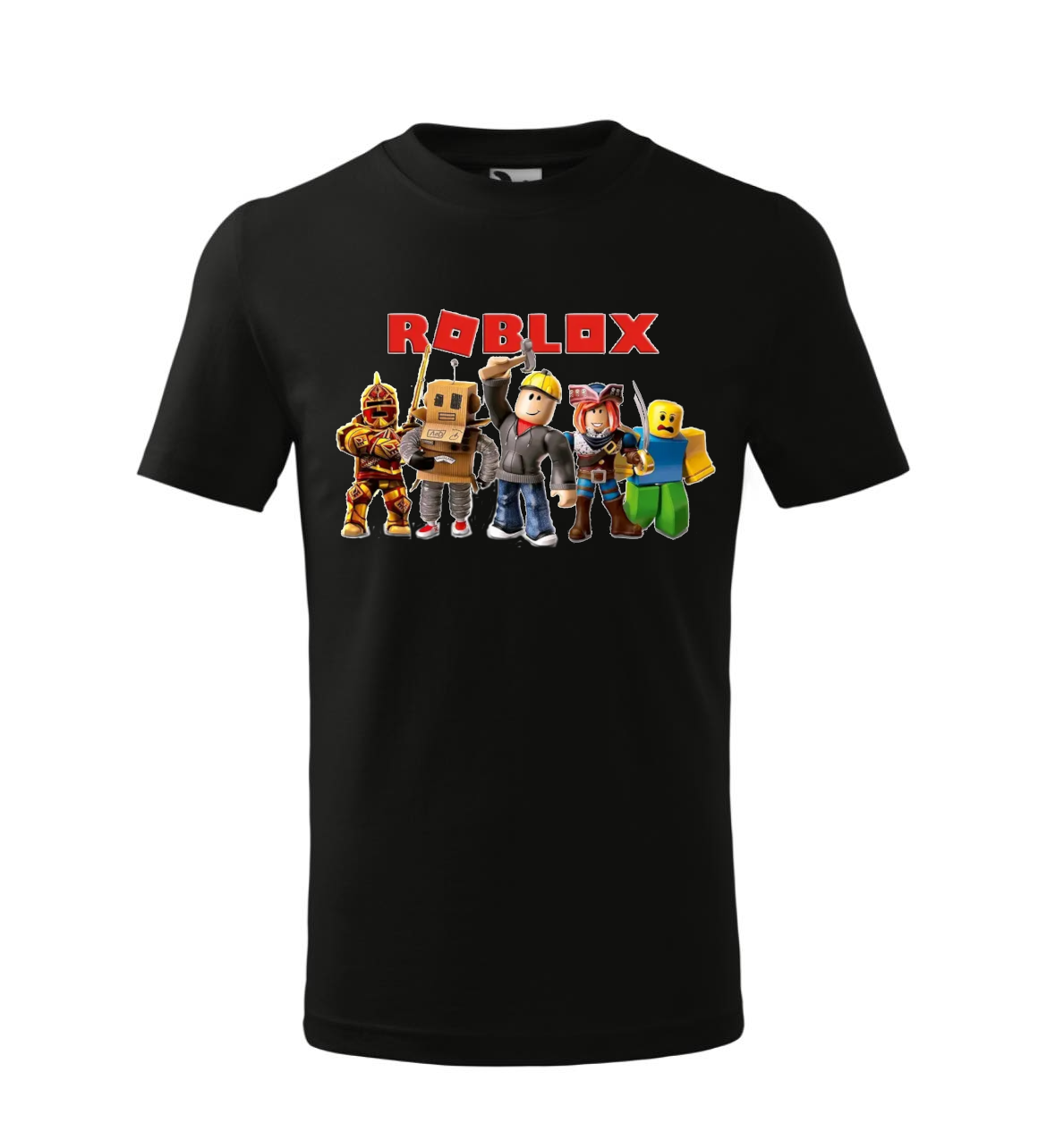 ARoblox detské tričko čierne