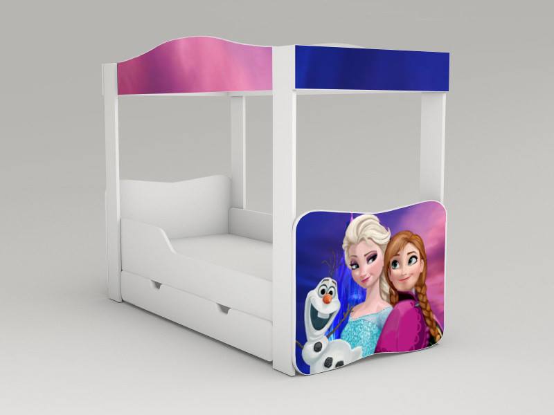 Becks posteľ pre princezné 180 Frozen II
