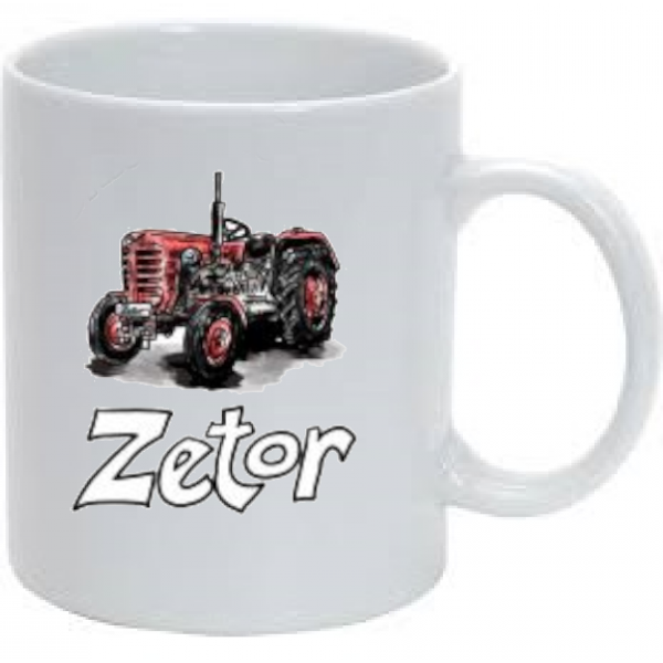 Hrnček zetor červený