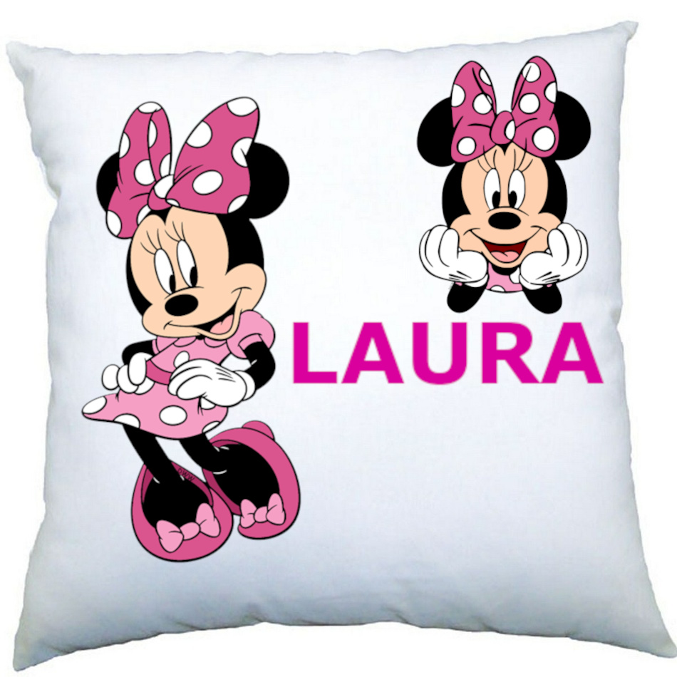 Vankúš Minnie s menom